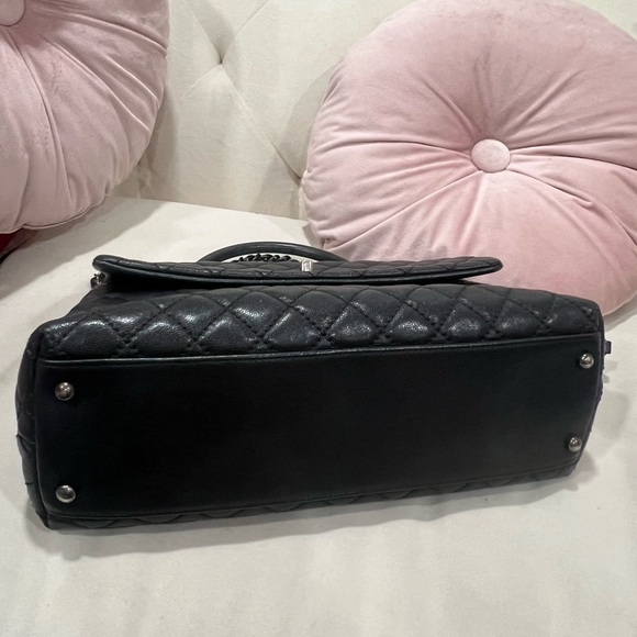 Chanel Quilted Caviar Medium Coco Top Handle Bag - Picture 5 of 12
